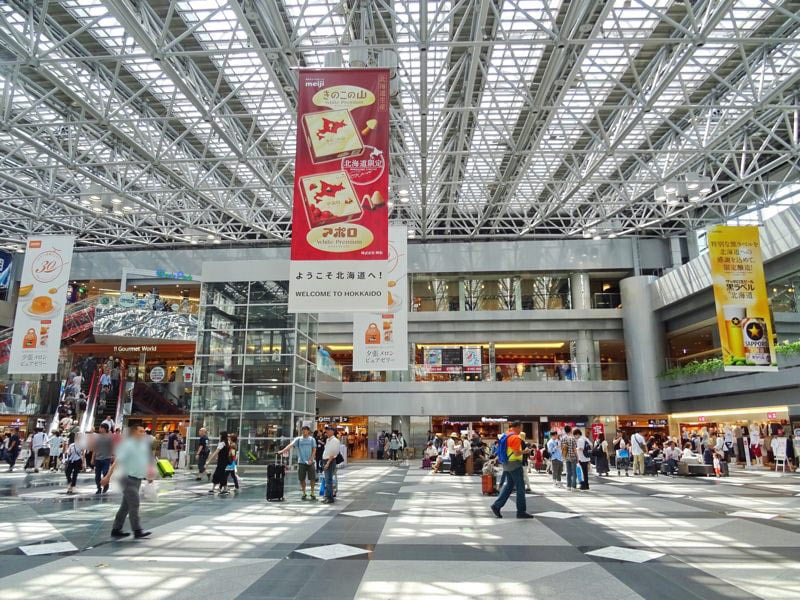 新千歳空港の国内線ターミナル