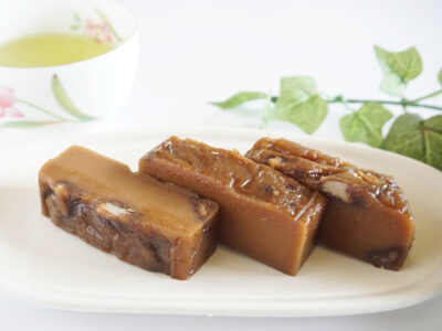 そば屋のくぢら餅(黒糖)