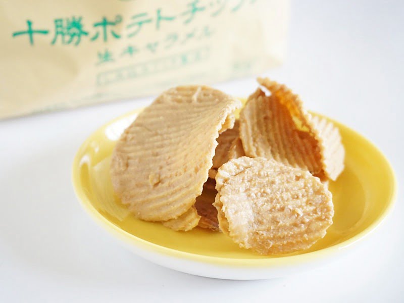 十勝ポテトチップス 生キャラメル中身