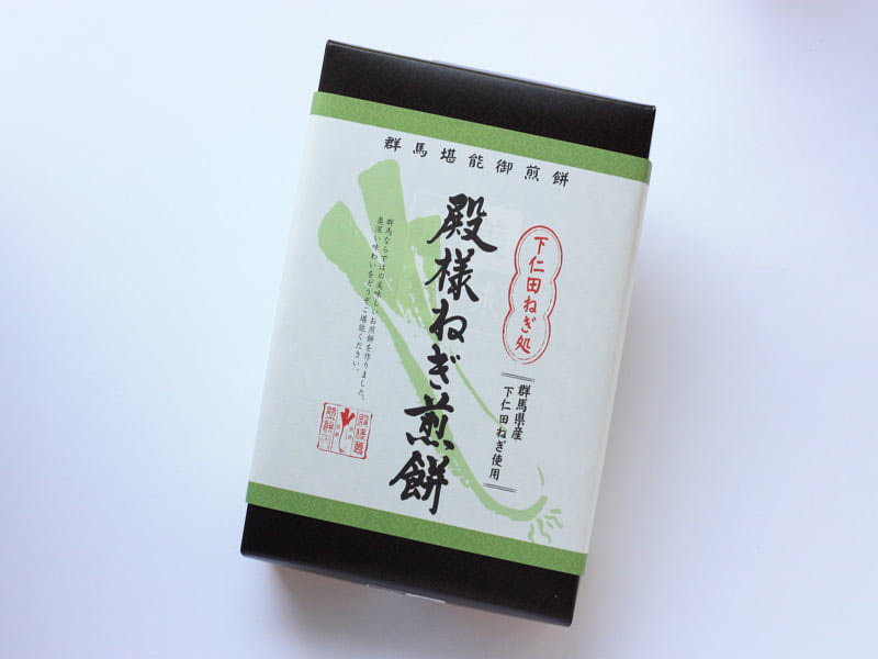 殿様ねぎ煎餅　外装