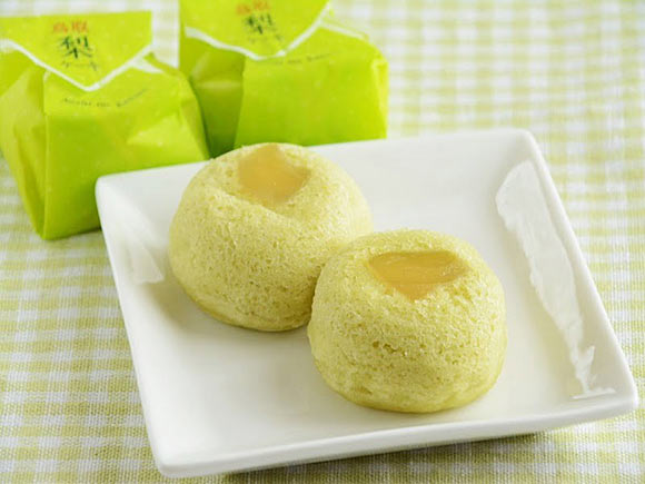 鳥取梨ケーキ 中身写真