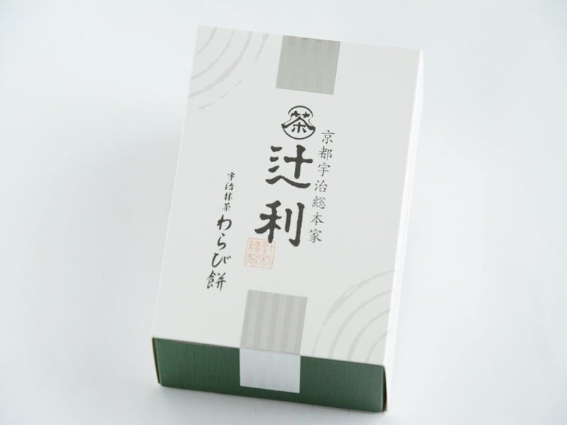辻利 宇治抹茶わらび餅 外装