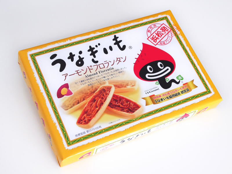 うなぎいもアーモンドフロランタン外装