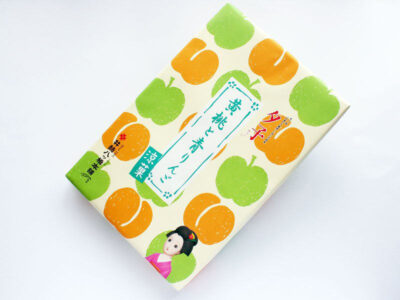 夕子(黄桃と青りんご)