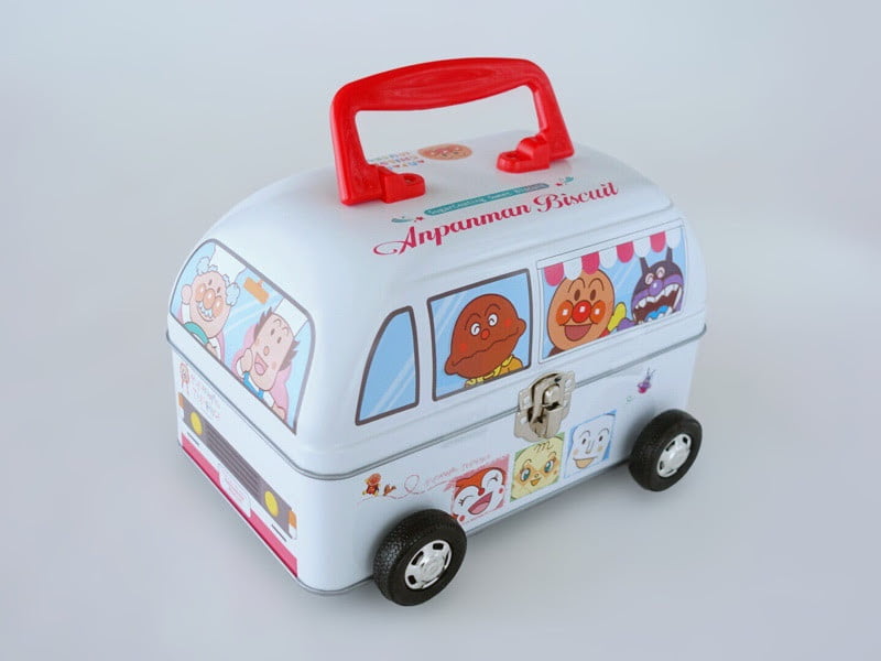 アンパンマン・ビスケット(バス缶) 外装