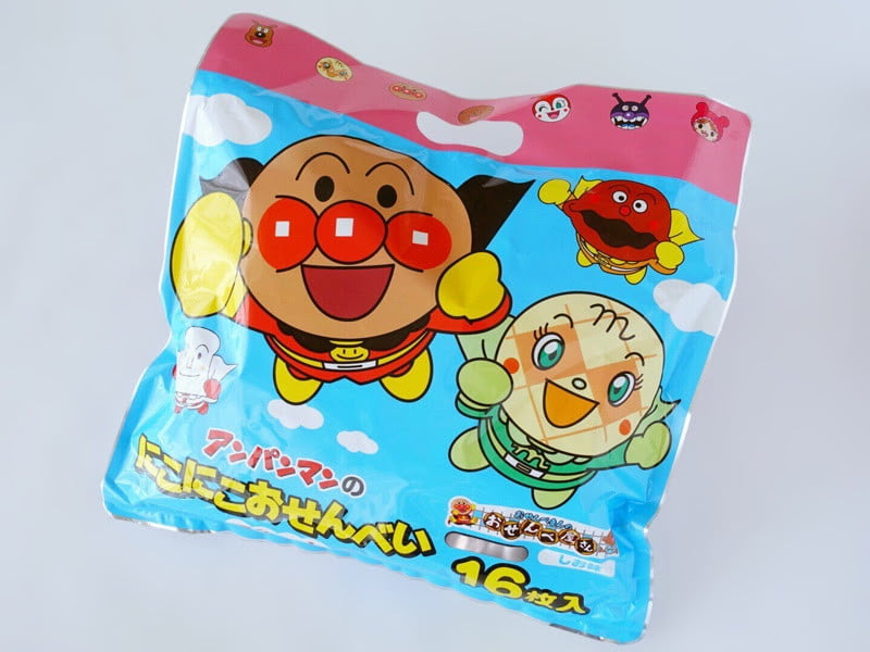 アンパンマンのにこにこおせんべい(アソート)　外装