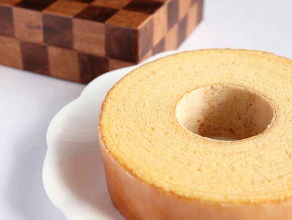 CLUB HARIE バームクーヘン 中身の写真