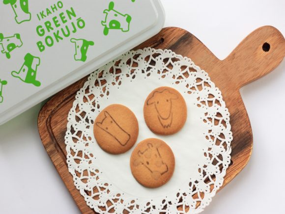 伊香保グリーン牧場　プリントクッキー　中身の写真