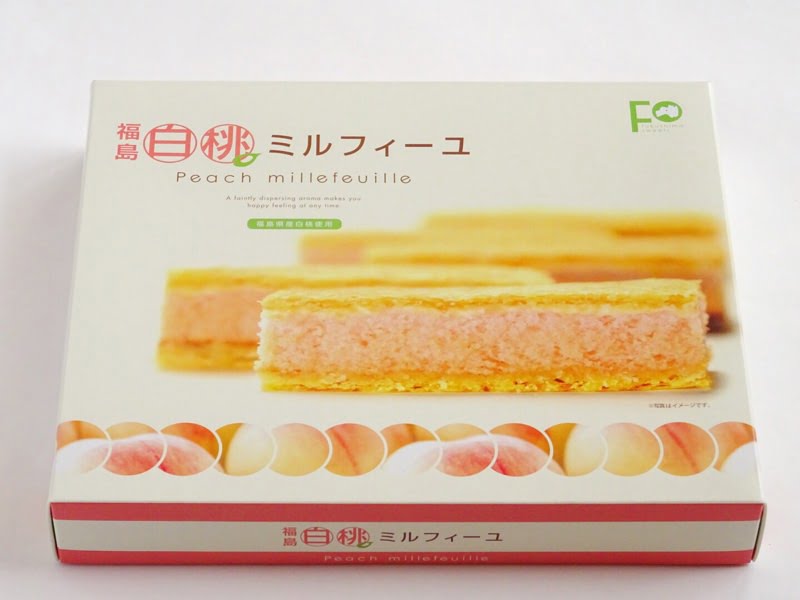 福島 白桃のミルフィーユの外装