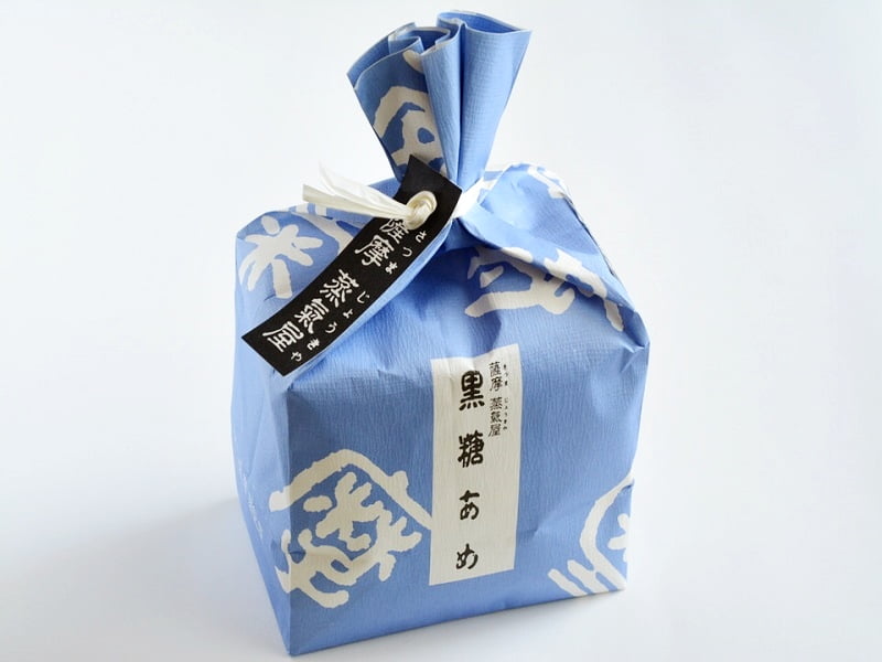 薩摩蒸気屋黒糖あめ 外装