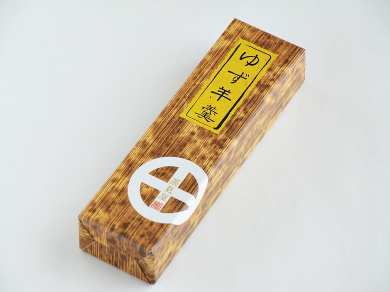 薩摩蒸氣屋ゆず羊羹 外装