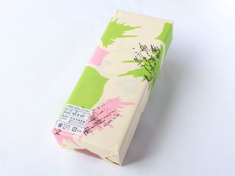 田中旭榮堂 栗饅頭　外装
