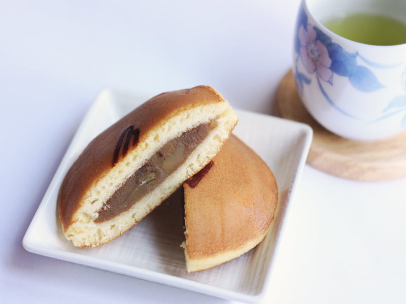 どら焼山 中身の写真