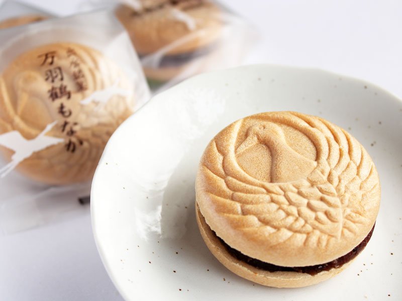 万羽鶴もなか 中身の写真