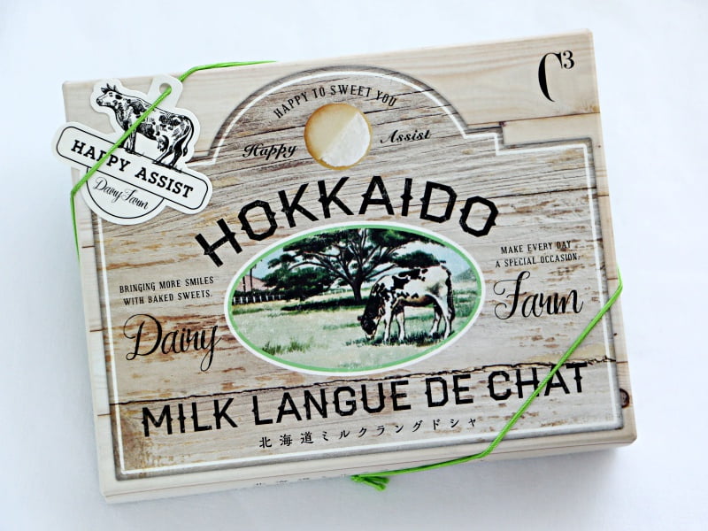 北海道ミルクラングドシャ外装写真