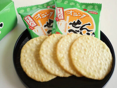 オランダせんべい ずんだ入り