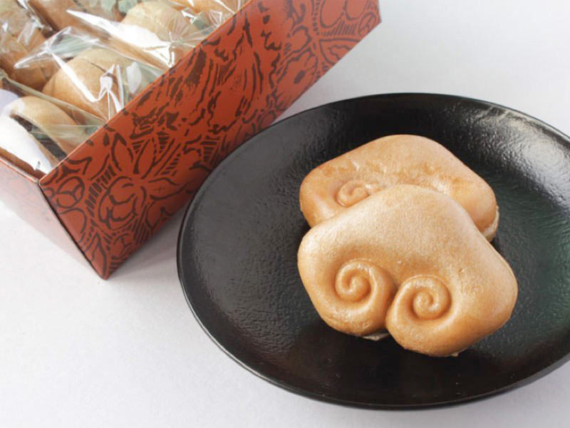 小笹最中　中身