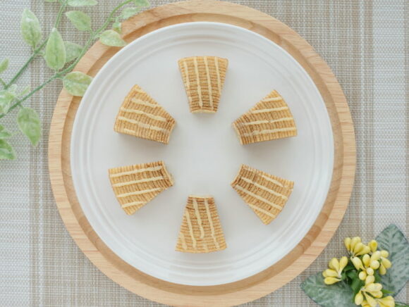 六甲山カットチーズバウムクーヘン 中身