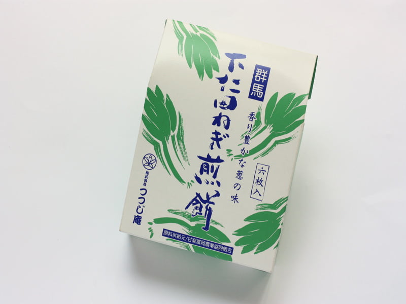 下仁田ねぎ煎餅　外装