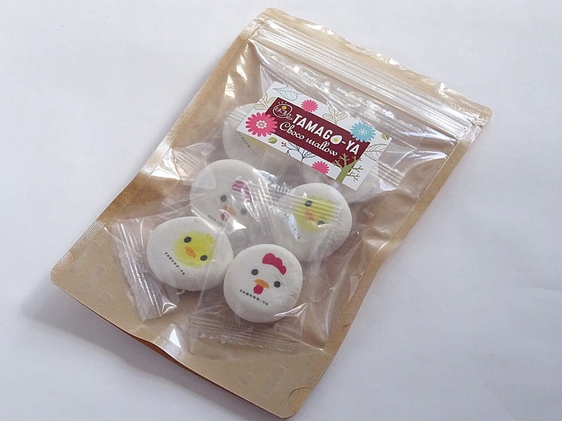 たまご舎チョコマシュマロの外装