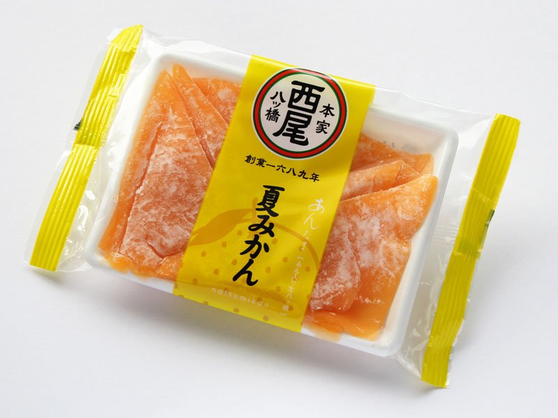 あん入り生八ッ橋 あんなま「夏みかん」 外装