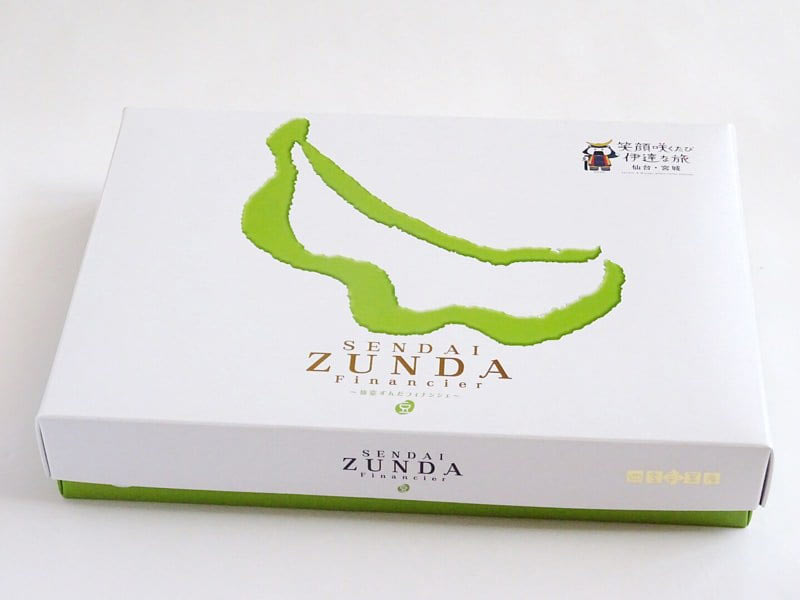 ずんだフィナンシェの外装