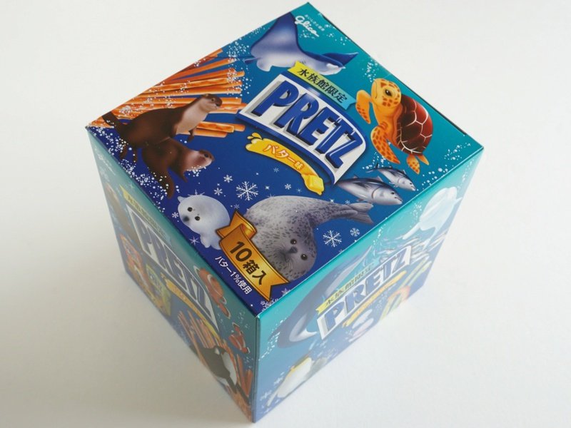 水族館限定プリッツ バター味外装