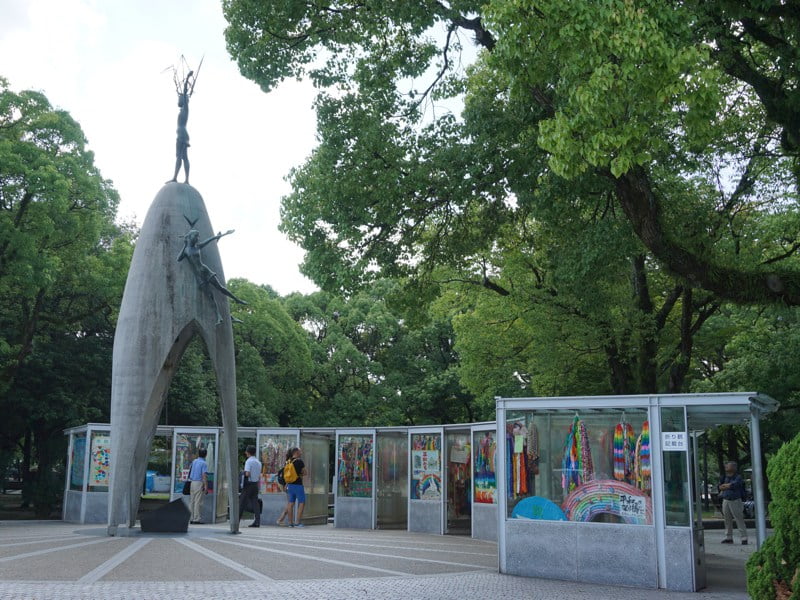 広島平和記念公園原爆の子の像