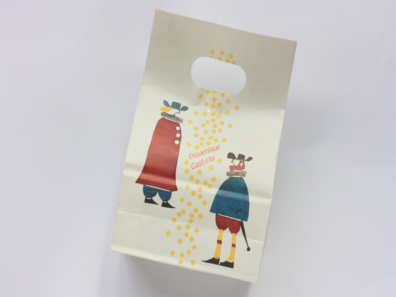 開運堂　ピケニケカステラ鶏卵　外装