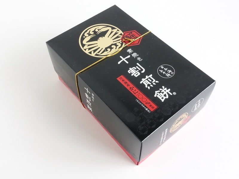 海煎堂かに十割煎餅外装