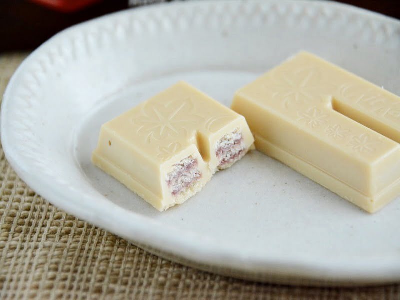 KitKatもみぢ饅頭 中の餡パウダー