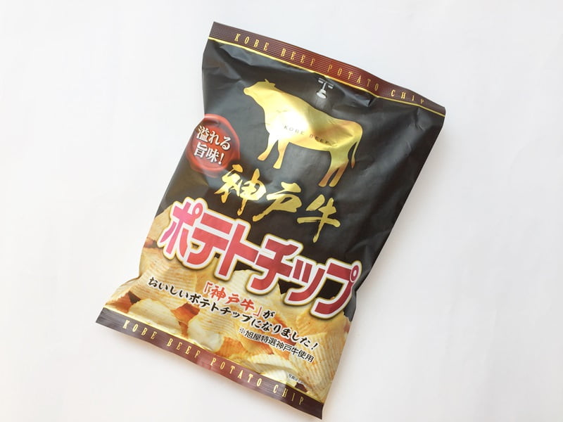 神戸牛ポテトチップス外装写真