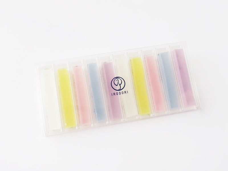 鶴屋吉信 IRODORI 琥珀糖 外装