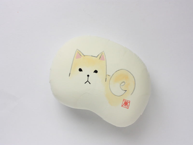 しみみ焙じ茶チョコ　外装