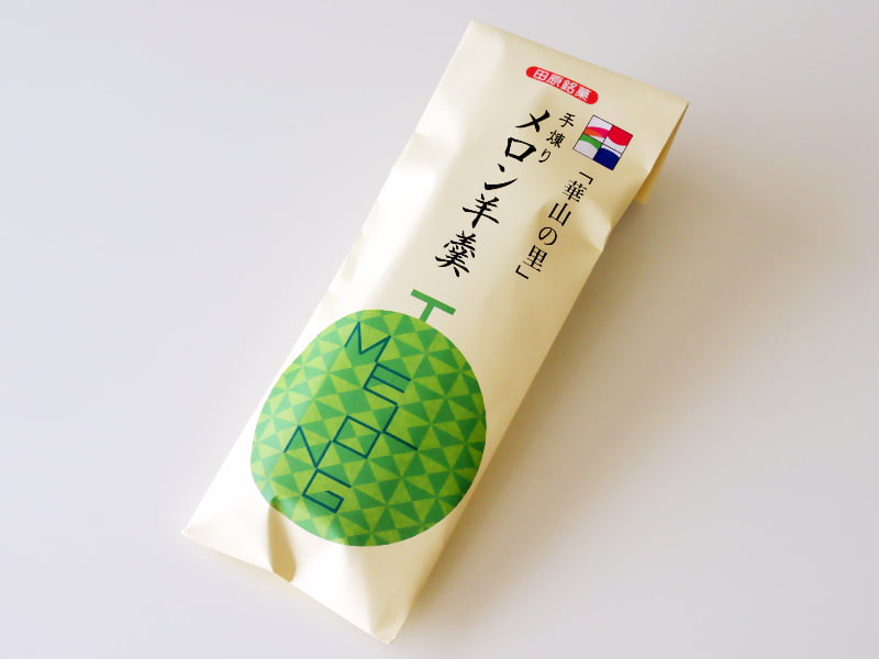 メロン羊羹の外装