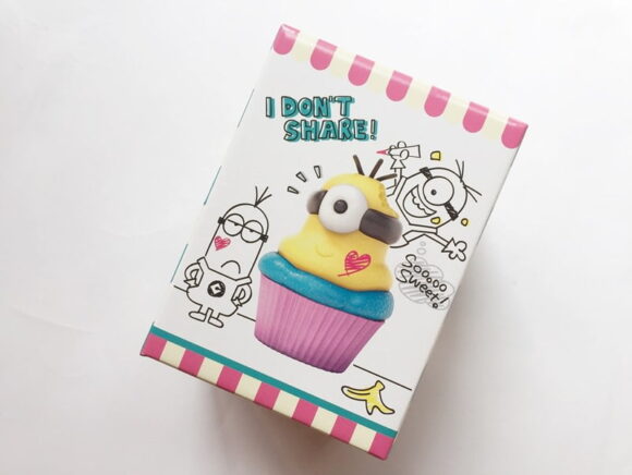 ミニオン陶器入りキャンディ外装写真