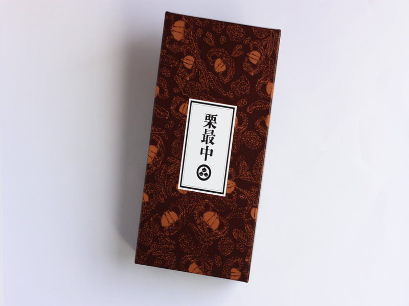 小布施堂　栗最中　外装