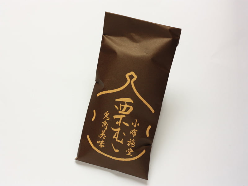 小布施堂　栗むし　外装