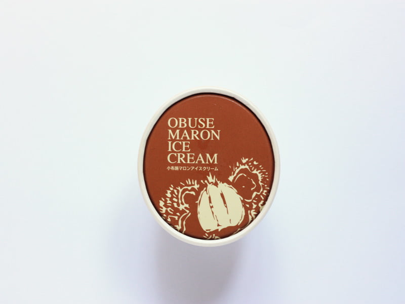 小布施堂　栗アイスクリーム　外装