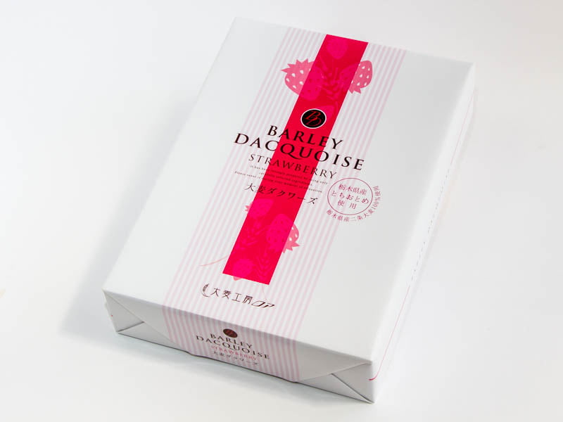 大麦ダクワーズいちご 外装
