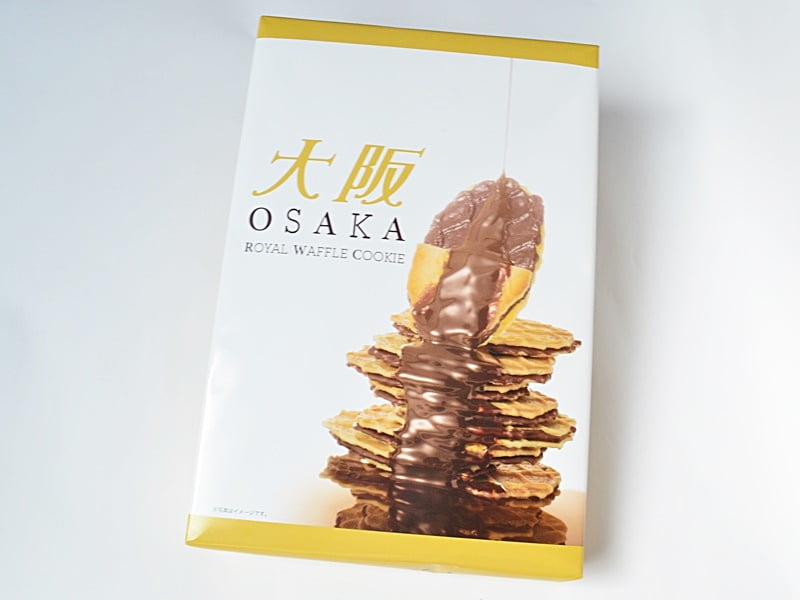 大阪ロイヤルワッフルクッキー外装