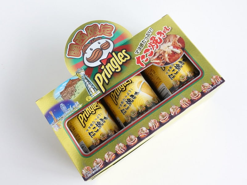 プリングルズたこ焼き味外装