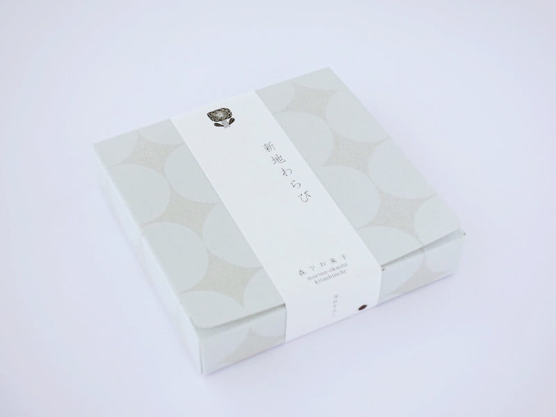 新地わらび(深煎きなこのやわらかわらびもち) 外装