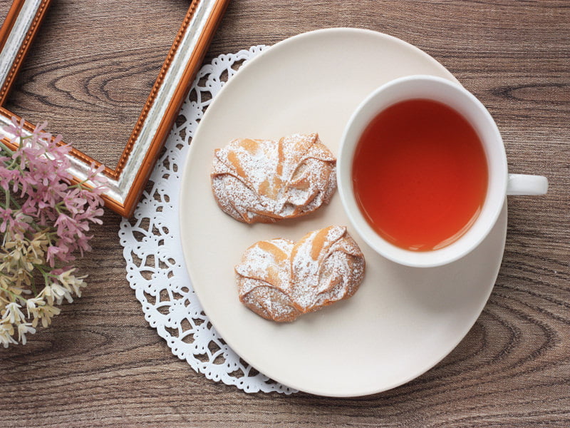 御菓子 花岡 ウェナーデザートクッキー　中身の写真