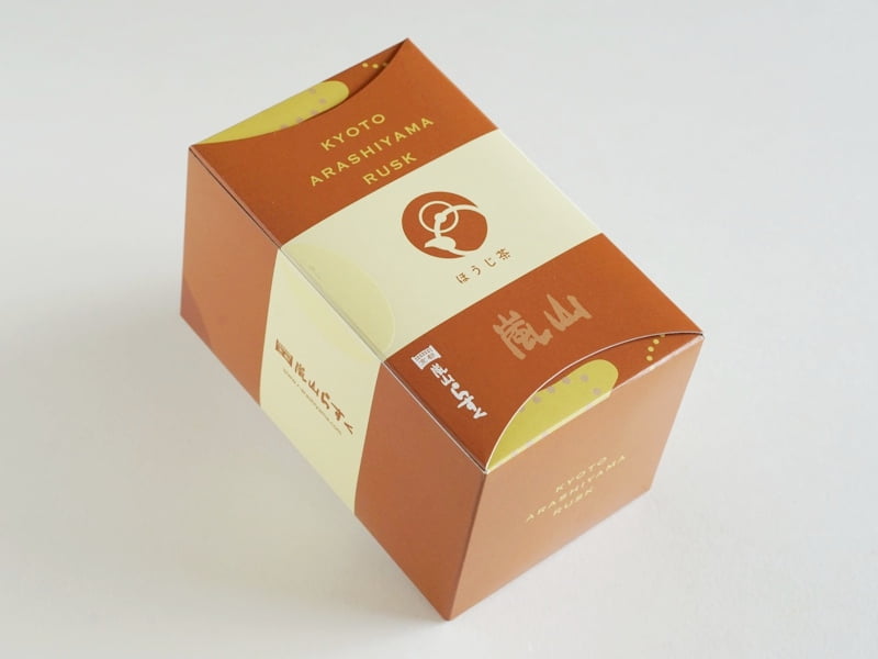 嵐山らすく ほうじ茶外装