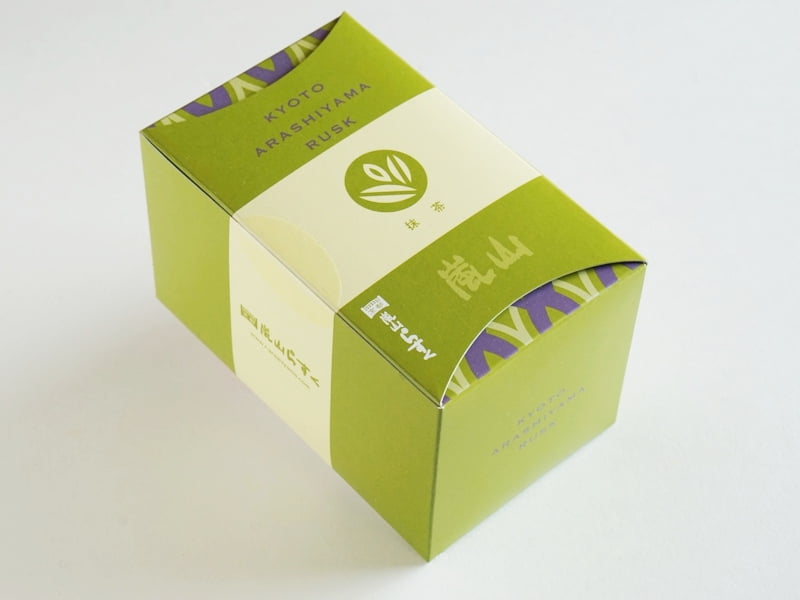 嵐山らすく 抹茶外装