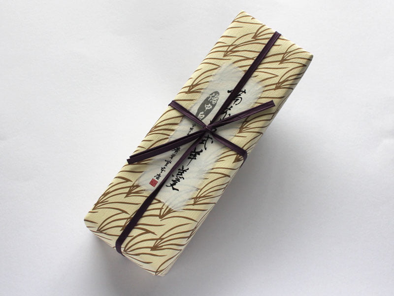 備前古式羊羹 「備中白小豆羊羹」 外装