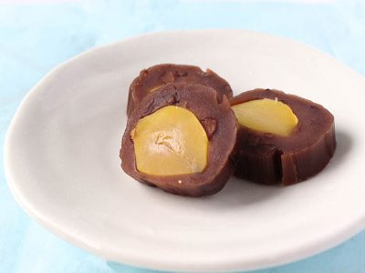 備前屋 竹皮栗蒸羊羹