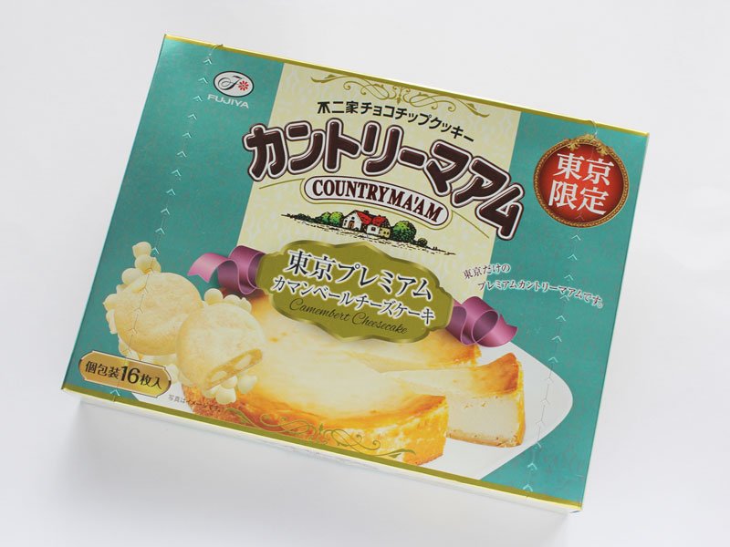 カントリーマアム 東京プレミアム カマンベールチーズケーキ 外装