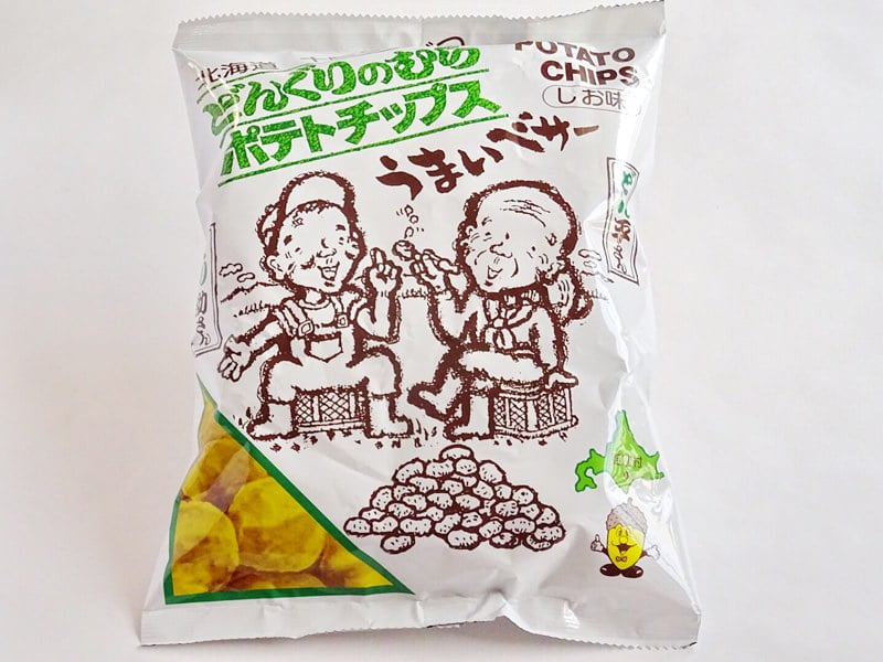 どんぐりのむらポテトチップスの外装